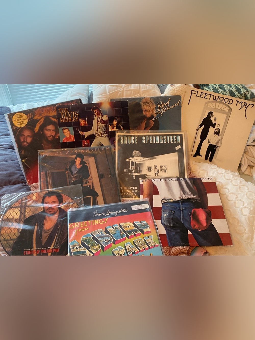 Lot of 9 Vinyl Records